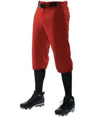 Alleson Athletic 655PKN Crush Knicker Pants in Red