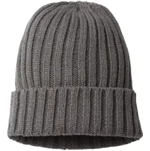 Atlantis Headwear SHORE Sustainable Cable Knit in Dark grey