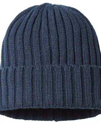 Atlantis Headwear SHORE Sustainable Cable Knit in Navy