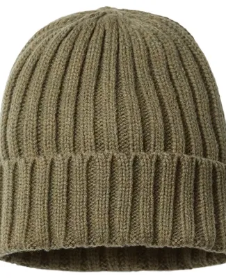Atlantis Headwear SHORE Sustainable Cable Knit in Olive