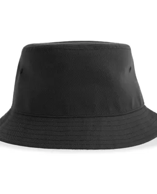 Atlantis Headwear GEO Sustainable Bucket Hat in Black