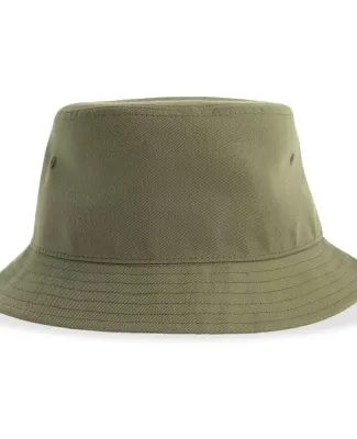 Atlantis Headwear GEO Sustainable Bucket Hat in Olive