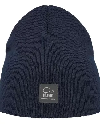 Atlantis Headwear RECB Sustainable Beanie in Navy