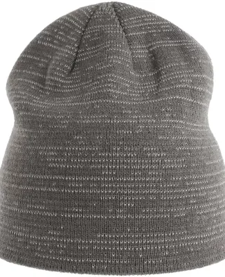 Atlantis Headwear SHINE Sustainable Reflective Bea in Dark grey