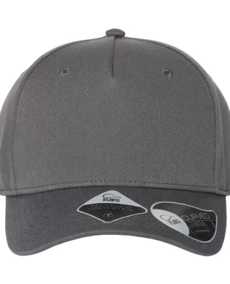 Atlantis Headwear FIJI Sustainable Five-Panel Cap in Dark grey