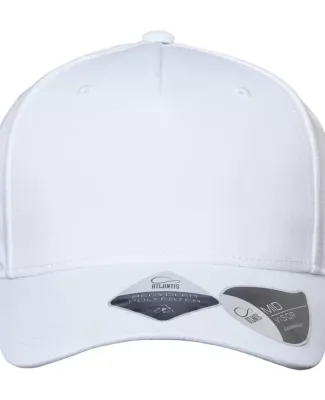 Atlantis Headwear FIJI Sustainable Five-Panel Cap in White