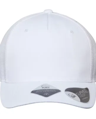 Atlantis Headwear ZION Sustainable Five-Panel Truc in White/ white