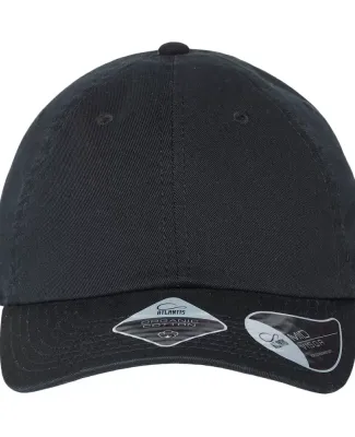 Atlantis Headwear FRASER Sustainable Dad Hat in Black