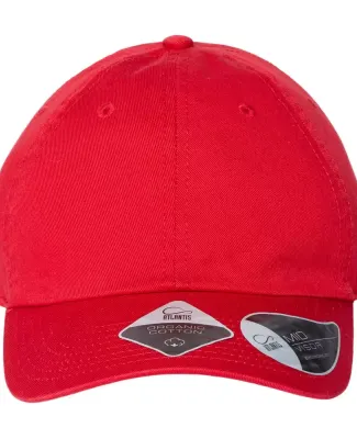 Atlantis Headwear FRASER Sustainable Dad Hat in Red