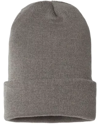 Cap America SKN24 USA-Made Sustainable Cuff Knit in Grey