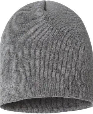 Cap America SKN28 USA-Made Sustainable Beanie in Grey