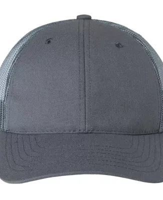 Classic Caps USA100 USA-Made Trucker Cap in Charcoal