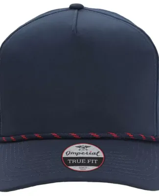 Imperial 5054 The Wrightson Cap in Navy/ navy-red