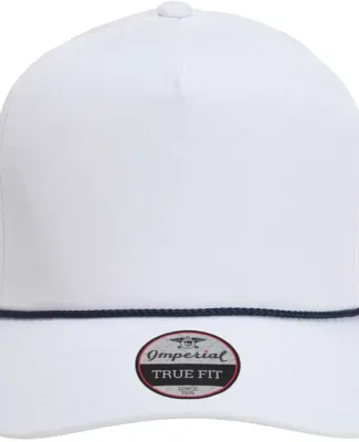 Imperial 5054 The Wrightson Cap in White/ navy