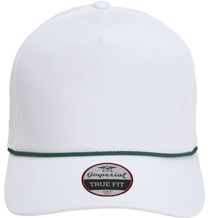 Imperial 5054 The Wrightson Cap in White/ dark green