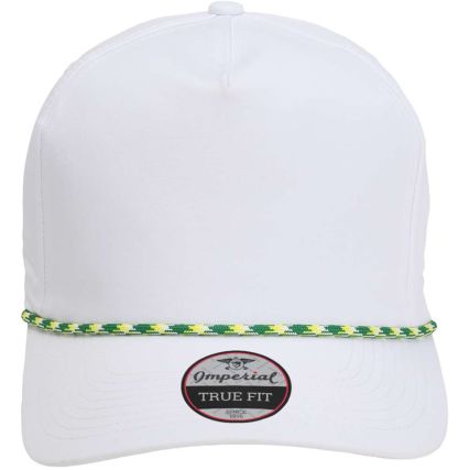 Imperial 5054 The Wrightson Cap in White/ green-yellow