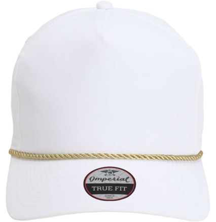 Imperial 5054 The Wrightson Cap in White/ metallic gold