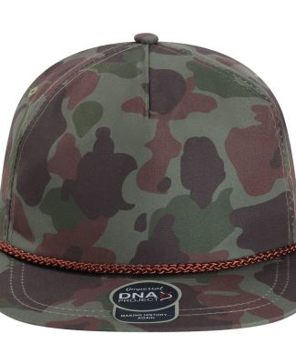 Imperial DNA010 The Aloha Rope Cap in Frog skin camo/ green