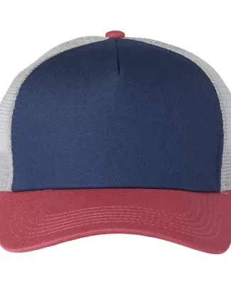 Imperial 1287 North Country Trucker Cap in Royal/ nantucket/ grey