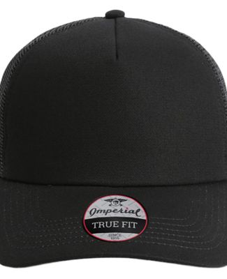 Imperial 1287 North Country Trucker Cap in Black