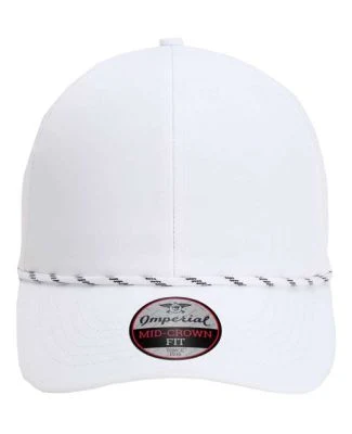 Imperial 6054 The Habanero Performance Rope Cap in White