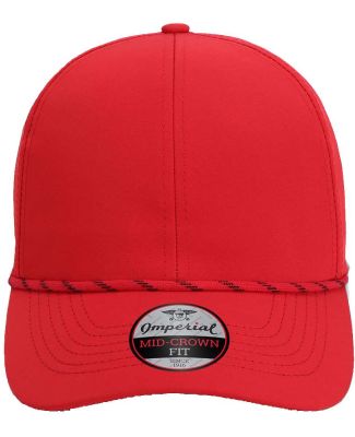 Imperial 6054 The Habanero Performance Rope Cap in Red