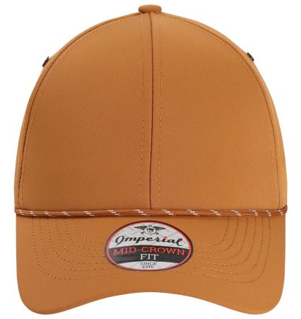 Imperial 6054 The Habanero Performance Rope Cap in Buckthorn brown