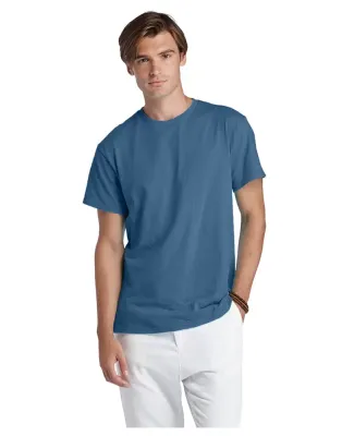 11730 Delta Apparel Adult Short Sleeve 5.2 oz. Tee in Marine