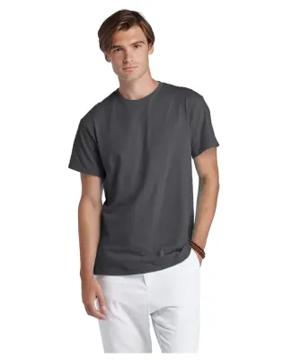 11730 Delta Apparel Adult Short Sleeve 5.2 oz. Tee in Charcoal