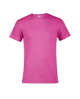 11730 Delta Apparel Adult Short Sleeve 5.2 oz. Tee in Heliconia heather hhc