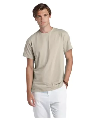 11730 Delta Apparel Adult Short Sleeve 5.2 oz. Tee in Putty
