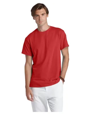 11730 Delta Apparel Adult Short Sleeve 5.2 oz. Tee in New red