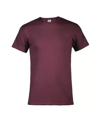 11730 Delta Apparel Adult Short Sleeve 5.2 oz. Tee in Maroon rd6