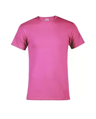11730 Delta Apparel Adult Short Sleeve 5.2 oz. Tee in Safety pink rgb