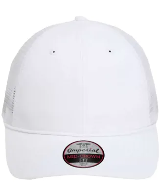 Imperial 7055 The Night Owl Performance Rope Cap in White/ white