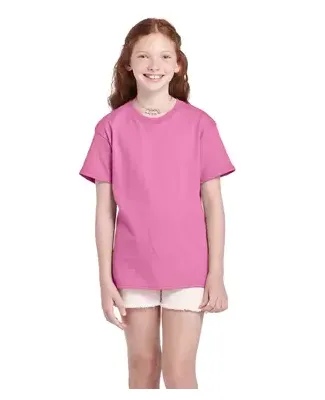 11736 Delta Apparel Youth Pro Weight Short Sleeve  in Kelly g77