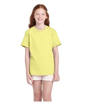11736 Delta Apparel Youth Pro Weight Short Sleeve  in Banana