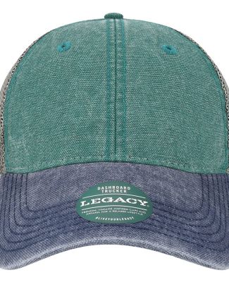 Legacy DTA Dashboard Trucker Cap in Marine/ navy/ grey