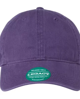 Legacy EZA Relaxed Twill Dad Hat in Purple