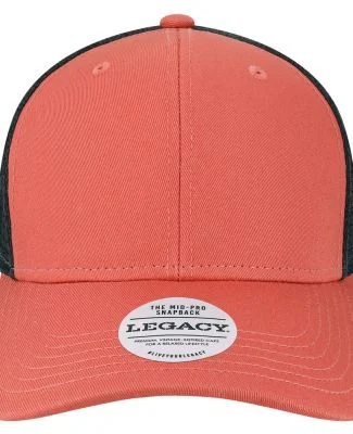 Legacy MPS Mid-Pro Snapback Trucker Cap in Nantucket/ navy