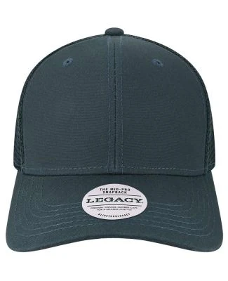 Legacy MPS Mid-Pro Snapback Trucker Cap in Navy/ navy