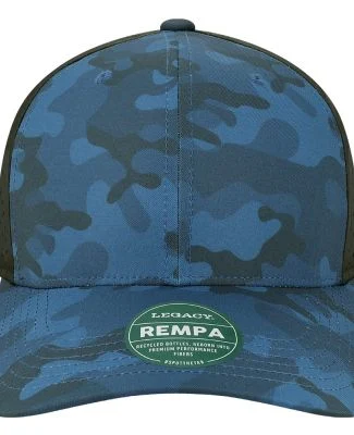 Legacy REMPA Reclaim Mid-Pro Adjustable Cap in Blue camo/ black