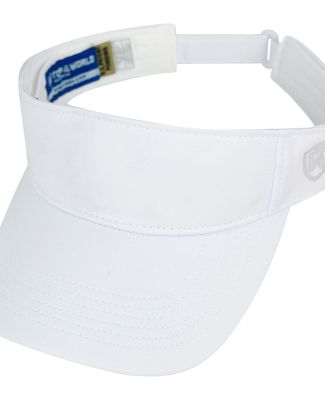 J America 5514 Hawkeye Visor in White