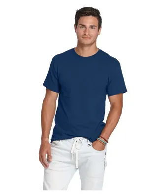 65000 Delta Apparel Adult Short Sleeve 6.0 oz. Tee in Harbor blue