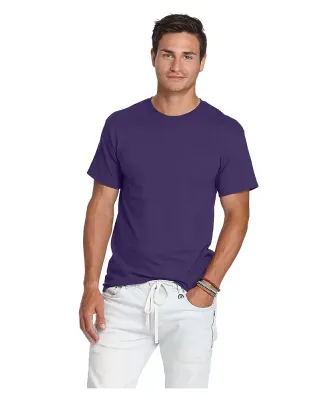 65000 Delta Apparel Adult Short Sleeve 6.0 oz. Tee in Purple