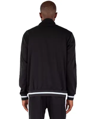 Shaka Wear SHTJ Men's Track Jacket in Black/ white