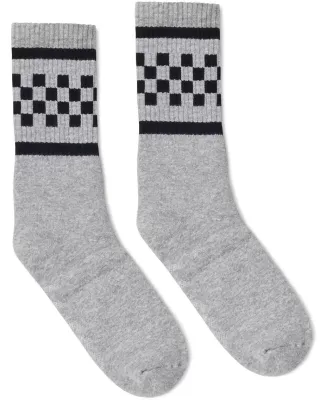 Socco Socks SC300 USA-Made Checkered Crew Socks Catalog
