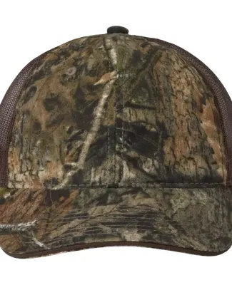 Outdoor Cap CGWM301 Washed Brushed Mesh-Back Camo  in Country dna/ brown