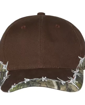 Outdoor Cap BRB605 Camo with Barbed Wire Cap in Country dna