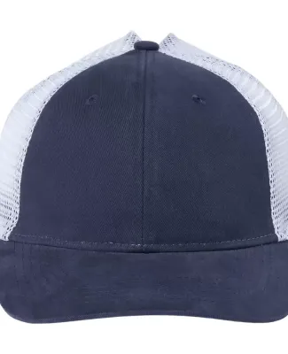 Outdoor Cap PNY100M Ponytail Mesh-Back Cap in Navy/ white